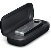 Ledger Nano S Plus Case - Compact Crypto Wallet Protection | Chic easy open flip top metal