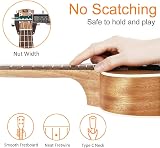 Vangoa Tenor Ukulele 26 Inch Mahogany Acoustic Ukulele with Accessories view 5