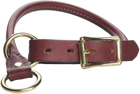 Mendota leather dog collar Outlet