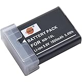 DSTE NB-13L Replacement Li-ion Battery for Canon PowerShot G5X G7X G9X G7 X Mark II G9X Mark II SX620 HS SX720 HS SX730 HS Digital Camera as NB13L