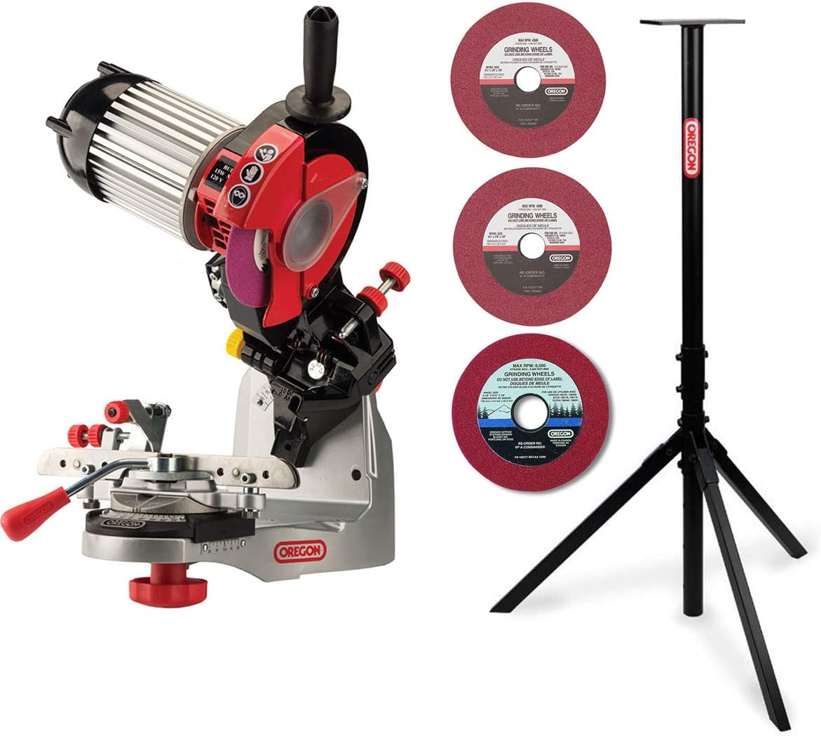 Amazon Com Oregon 520 120 511ax Premium Bench Grinder Chainsaw
