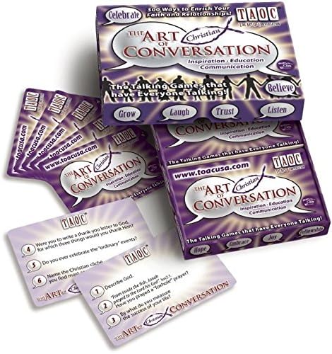 TAOC The Art of Christian Conversation: Board Game, Book, 2 or more Players, All Ages
