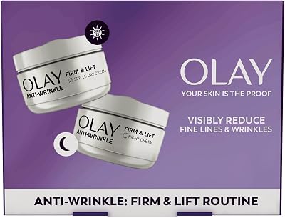 Olay Anti-Wrinkle Firm & Lift Giftset Day Cream SPF15 50ml Night Cream 50ml