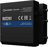 Teltonika RUT241 eSIM 4G LTE Cat 4 Industrial Router Wi-Fi Hotspot VPN Metal view 4