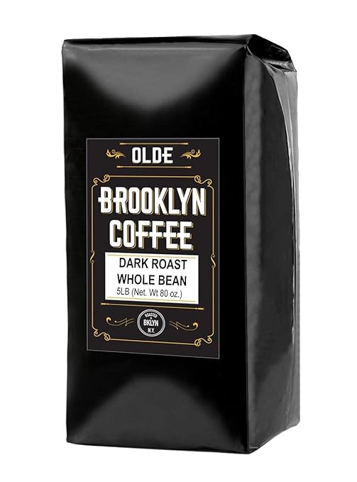 DARK ROAST Whole Bean Coffee By Olde Brooklyn