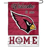 Arizona Cardinals Welcome Home Decorative Garden Flag Double Sided Banner