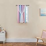 XiDi Blue Curtains for Bedroom, Blackout Curtain