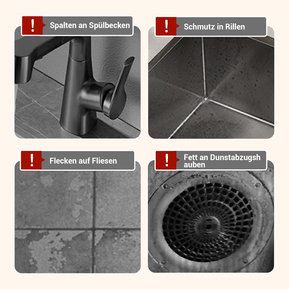 Dreiecksform Spülbürste, Spülbürste Badezimmerfugen, Hochwertiger Eckenreinigungsbürste Faltbar, Mehrzweck Bürste Reinigung Für Geschirr, Töpfe Und Arbeitsplatten, Robusten (1) 7