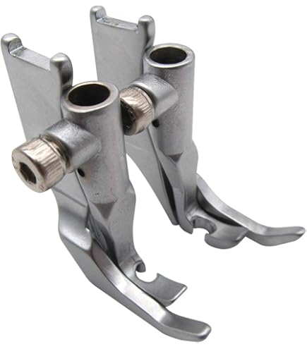 Amazon.com: Left+Right Toe Zipper Foot for Juki Lu-562 Lu-563 Lu