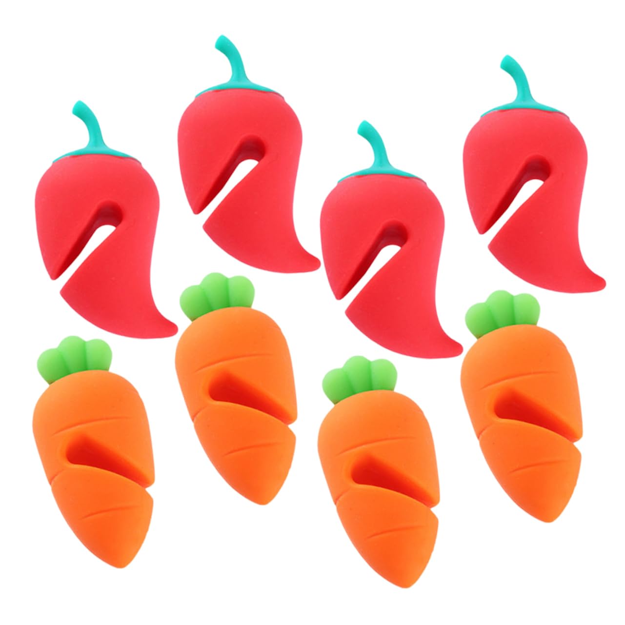 UPKOCH Silicone Pot Lid Anti-Spill Lifters 2.4X1.2X1.2 Inch Steam Releaser Holder for Saucepan Overflow Prevention Kitchen Cooking Tool