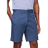 Tommy Hilfiger Men's Casual Cotton Shorts 9 Inch with Stretch, Also Available in Big and Tall