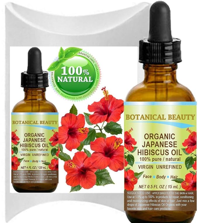 Amazon Com Organic Hibiscus Oil Hibiscus Sabdariffa Japanese