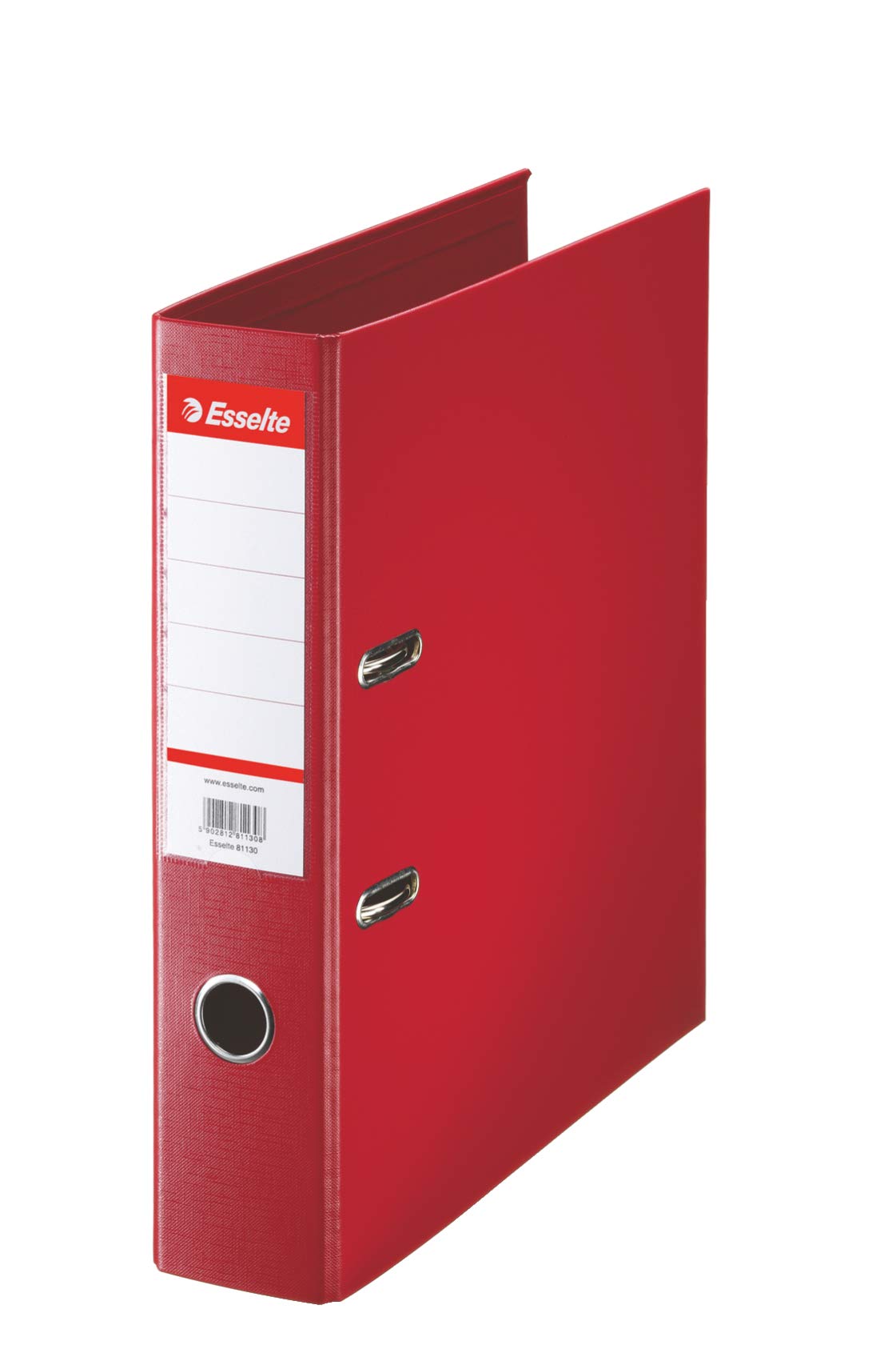 Esselte Standard, 1x Lever Arch Finder, Red, 75 mm Spine, A4, PP, 320220