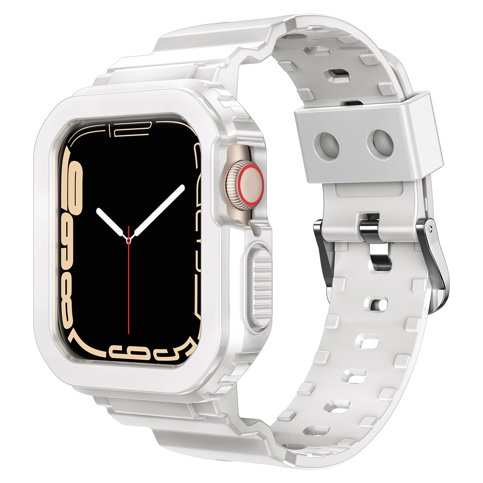 Tensea Compatible for Apple Watch Band 38mm 40mm 41mm 42mm 44mm 45mm 46mm 49mm for Women Men, Cute Soft Strap with Bumper Case, Wristband Accessories for iWatch Ultra Series 11 10 9 8 7 SE 6 5 4 3 2 1
