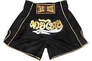 SIAMKICK Classic Muay Thai Shorts for Men Women Boxing Kickboxing High Grade MMA Fight Clothing Training Workout Trunks