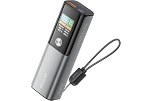 Kuulaa Laptop Power Bank 14000mAh 100W Portable Charger Fast Charging 2-Ports Battery Pack Powerbank with 100W USB-C Cable an