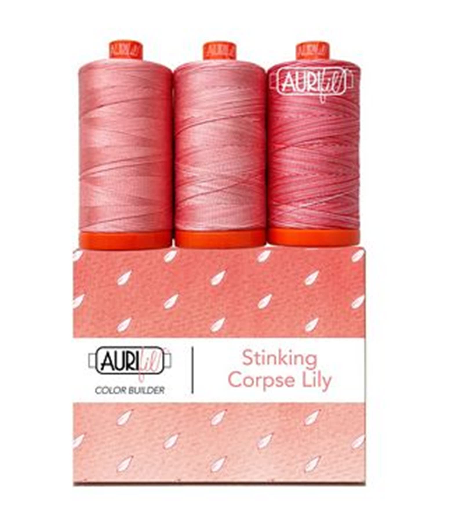 Aurifil 50wt Cotton Color Builder Thread Collection-Stinking Corpse Lily — image 1