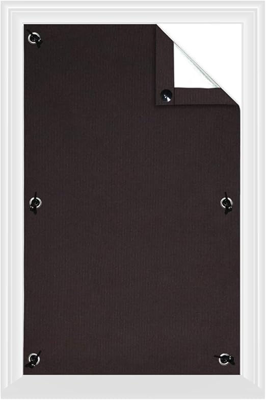 Amazon Com Easy Going 100 Blackout Blind Suction Cup Curtain For