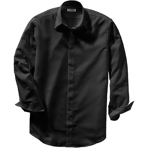 トップス BAND COLLAR DRESS SHIRT /BLACK WATCH 61yaq-Eam8L._UY1000_.jpg