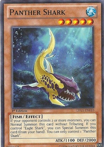Yu-Gi-Oh! - Panther Shark (LTGY-EN010) - Lord of the Tachyon Galaxy - 1st Edition - Common