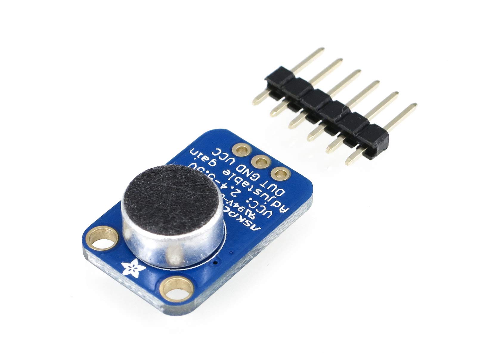 Adafruit Electret Microphone Amplifier - MAX4466 with Adjustable Gain, 1063