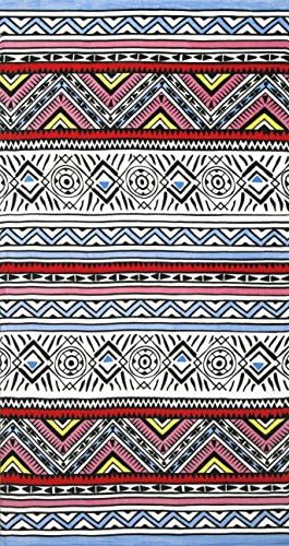 Africana Brazilian Velour Beach Towel 40x70 Inches