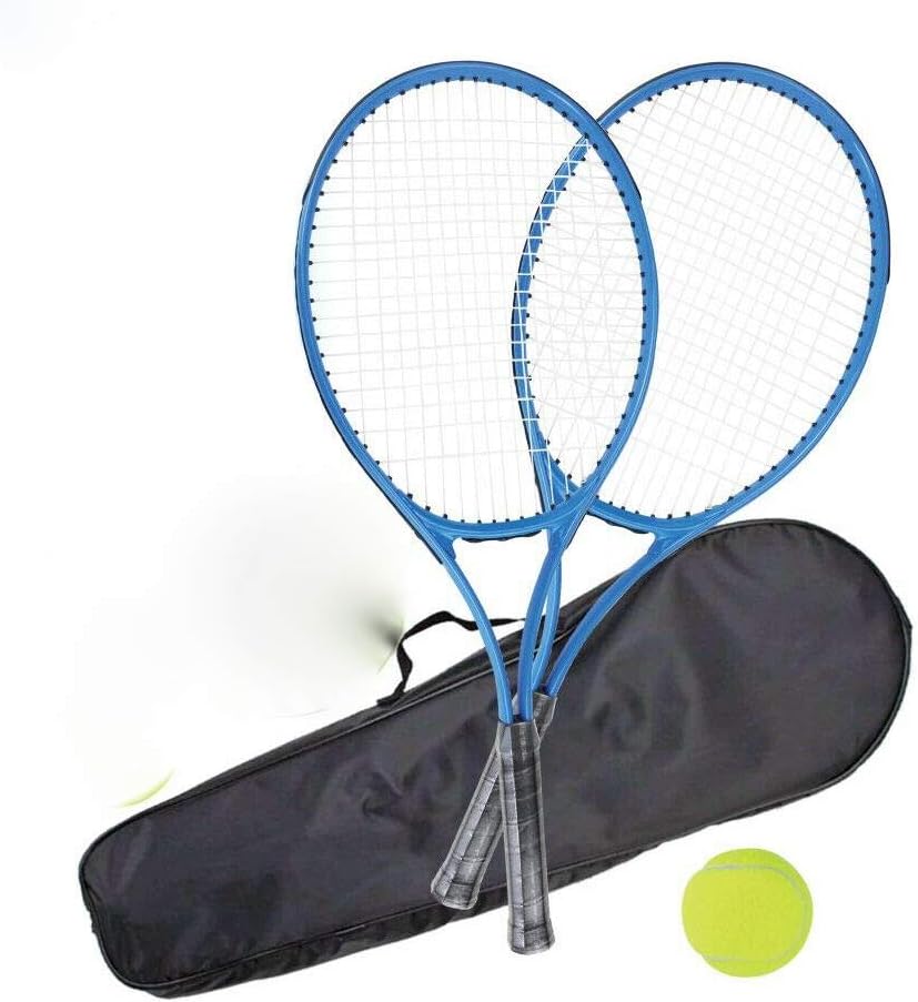 ADEPTNA 2 Player Tennis Racket Set with Carry Case for Kids Children