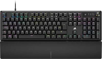 Corsair K70 Core RGB Keyboard with Palmrest UK QWERTY Red Linear MX Switches