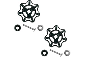 VIDABTE C-134KT-805 Outdoor Faucet Handle,Hose bib Repair kit for PRIER-C-134KT-805 C-134/144/154 with Universal Design Adapter and Screws (2 pcs)