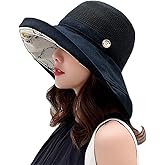 Women's Mesh Sun Hats Summer UV Protection Wide Brim Beach Fishing Cap