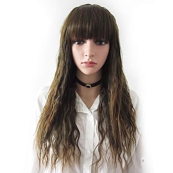 Amazon Com Sq Hair Wigs Synthetic Women Wigs Fashion Wavy Wigs