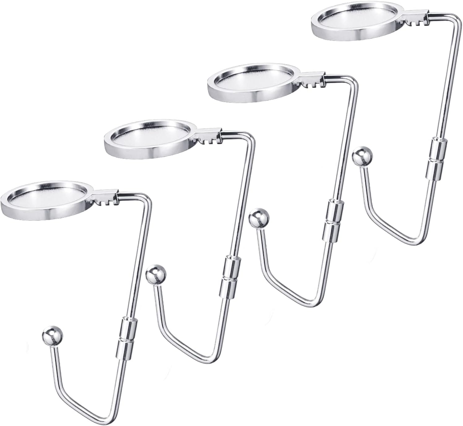 Ornament Hooks - Oyydecor Christmas Stocking Holders for Mantle Hooks Hanger Grip Non-Slip Safety, Rotatable Stocking Hangers for Fireplace Home Decor