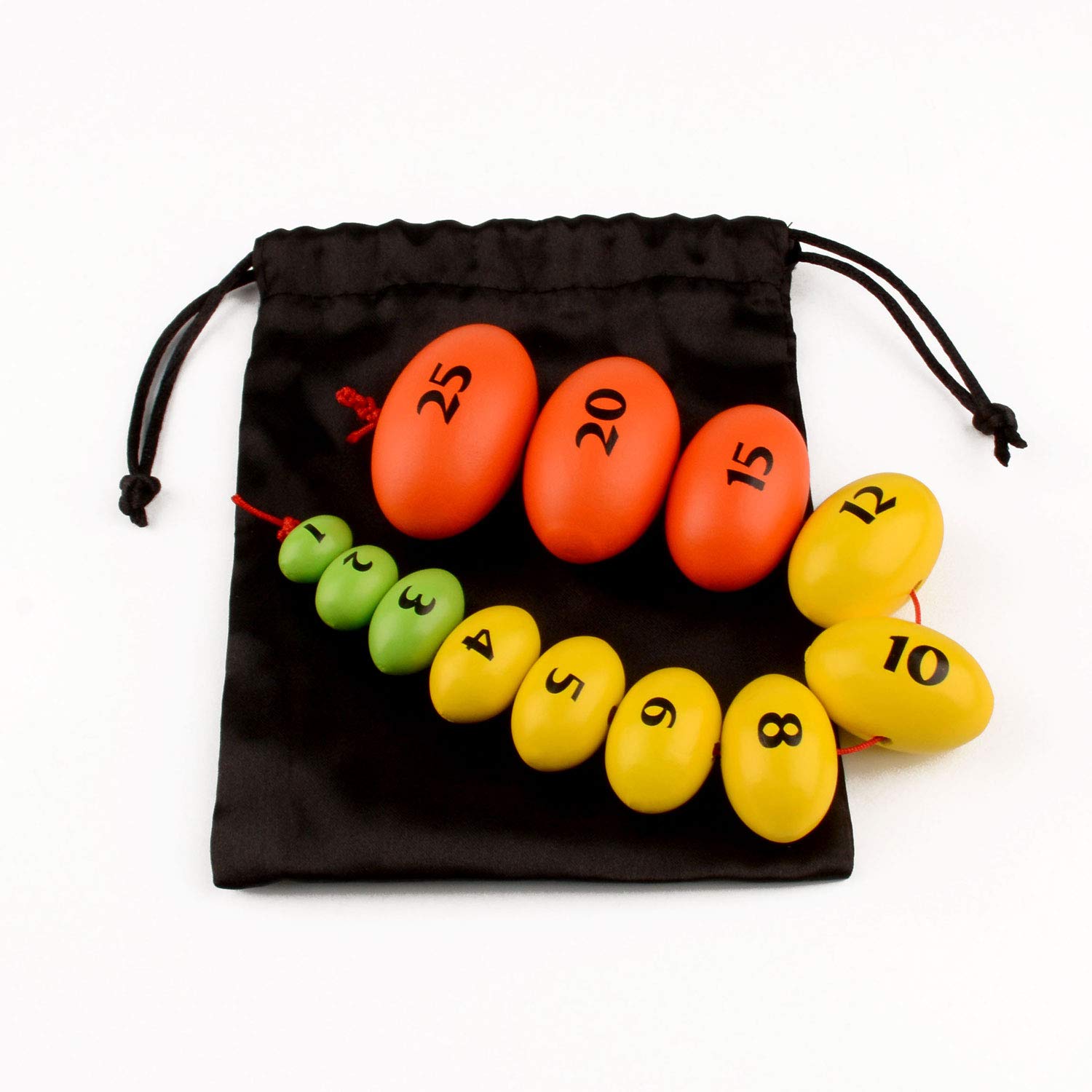 Wooden Prader Orchidometer, Prader Balls, Endocrine Rosary for Measuring Testis Scale in Clinic/Hospital, Best Gift for Endocrinologist and Pediatrician