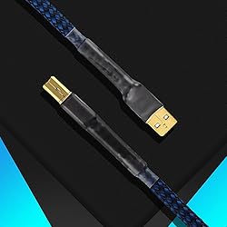 Viborg USB Printer Cable 1.6FT/0.5Meter Durable USB
