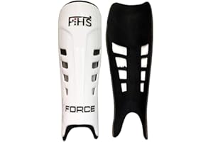 Field Hockey Shin Guards Force & Symphony Colors White Blue Teal Blue Available Sizes Small Medium Large with or Without Shin