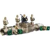 Watts LF007 Lead-Free Double Check Backflow Preventer Assembly 3/4" NPT | Copper Silicon Alloy Body Quarter-Turn Shutoff Top-Entry Modular Design Freeze Sensor Irrigation Cross-Connection