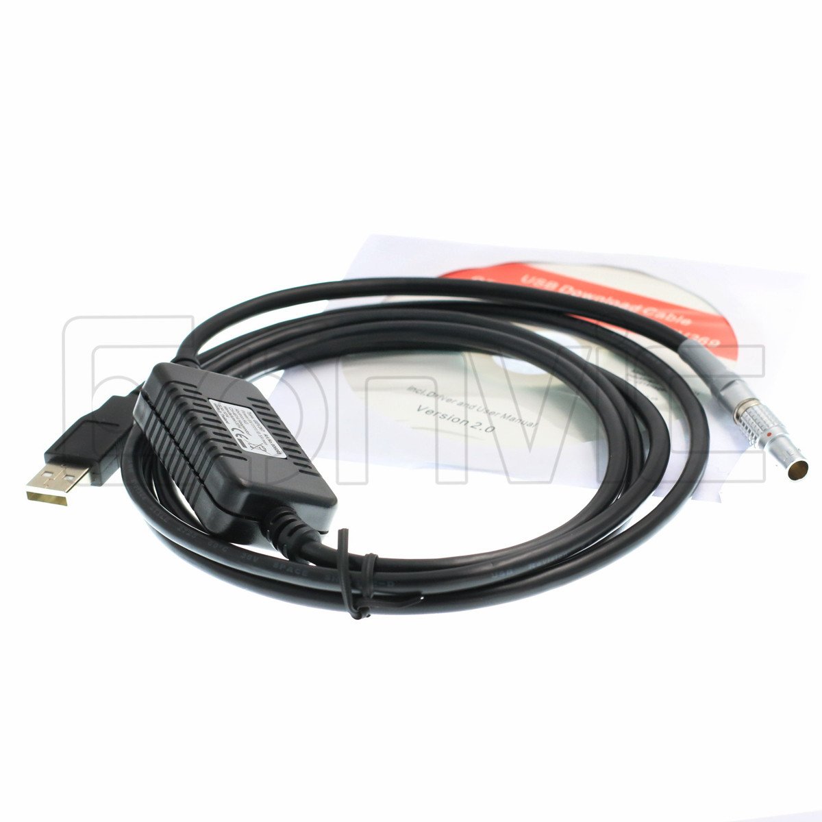 Eonvic 5 pin USB Data download cable for LEICAA total station Digital Level Instrument GEV189(734700)