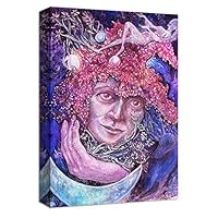 Canvas Wall Art Creative Illustrations Canvas Prints Home Artwork Decoration for Living Room,Bedroom - 12x18 inches