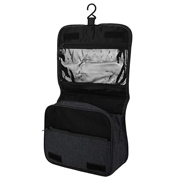 folding hanging toiletry bag