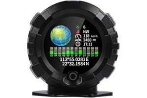 MR CARTOOL M96 Head-Up Display Car OBD Inclinometer Digital Pitch Slope Angle Meter Off-Road Accessories Multi-Functional HUD Gauge