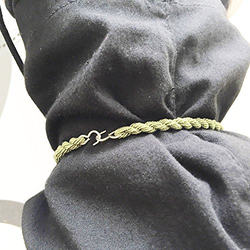 12 Pairs Military Boot Straps Blousing Garters Elastic Boot Bands with