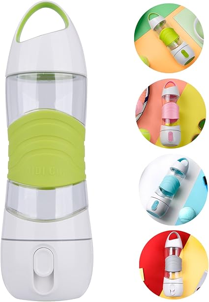 water bottle with reminder light