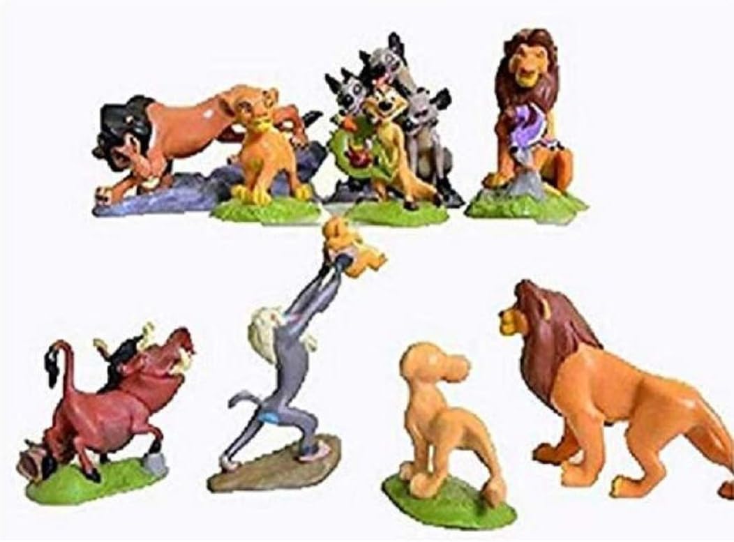 EWendingstanly 9 Pcs The Lions King Figures Toys Play Set Size 5-9cm