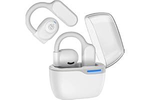 BUGANI Open Ear Headphones Wireless Bluetooth Headphones with Dual 16.2mm Large Driver, Open Ear Earbuds with HiFi Stereo Sound, ENC Talk, 30H Playtime, Waterproof Running Headphones for Home Workouts