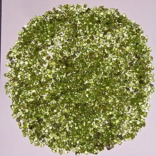 World of Gaia Rocks: Peridot Chips Tumbled Stones 1/4 Lb Bulk Pk 3-5mm