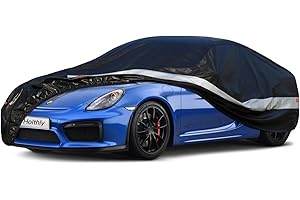 Holthly 10 Layers Car Cover Waterproof All Weather for Coupe Hatchback, Outdoor Car Covers Custom Fit for Audi TT, BMW Z4, Crossfire,Toyota 86, Porsche 718 Cayman Boxster, Subaru BRZ, Ford Focus,etc