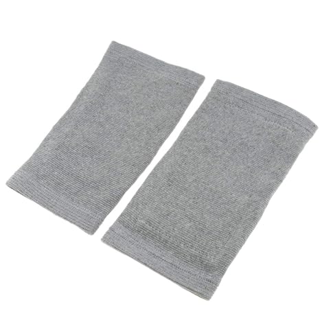Fenteer Knieschoner Winter Wolle Kniebandage Kompression Atmungsaktive Knieunterstützung Thermische Kniewärmer für Damen und 