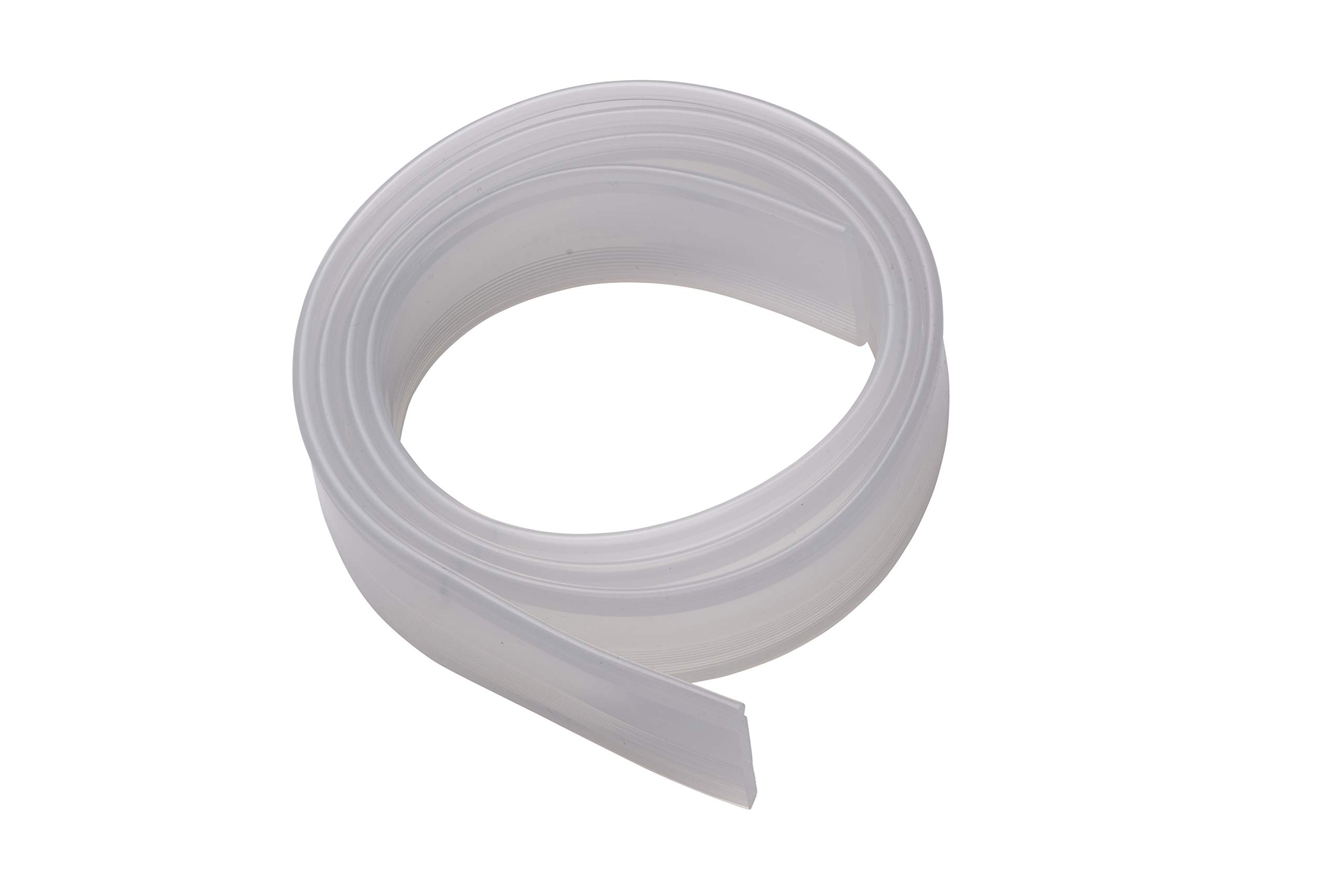 Croydex Translucent Shower Screen Seal Strip Kit for 8-18mm Gaps, 1000mm - Easy Install Long Lasting Shower Door Seal Strip