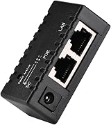 VBESTLIFE POE Injector Splitter 10/100Mbps RJ45 Power Over Ethernet IP Camera view 4
