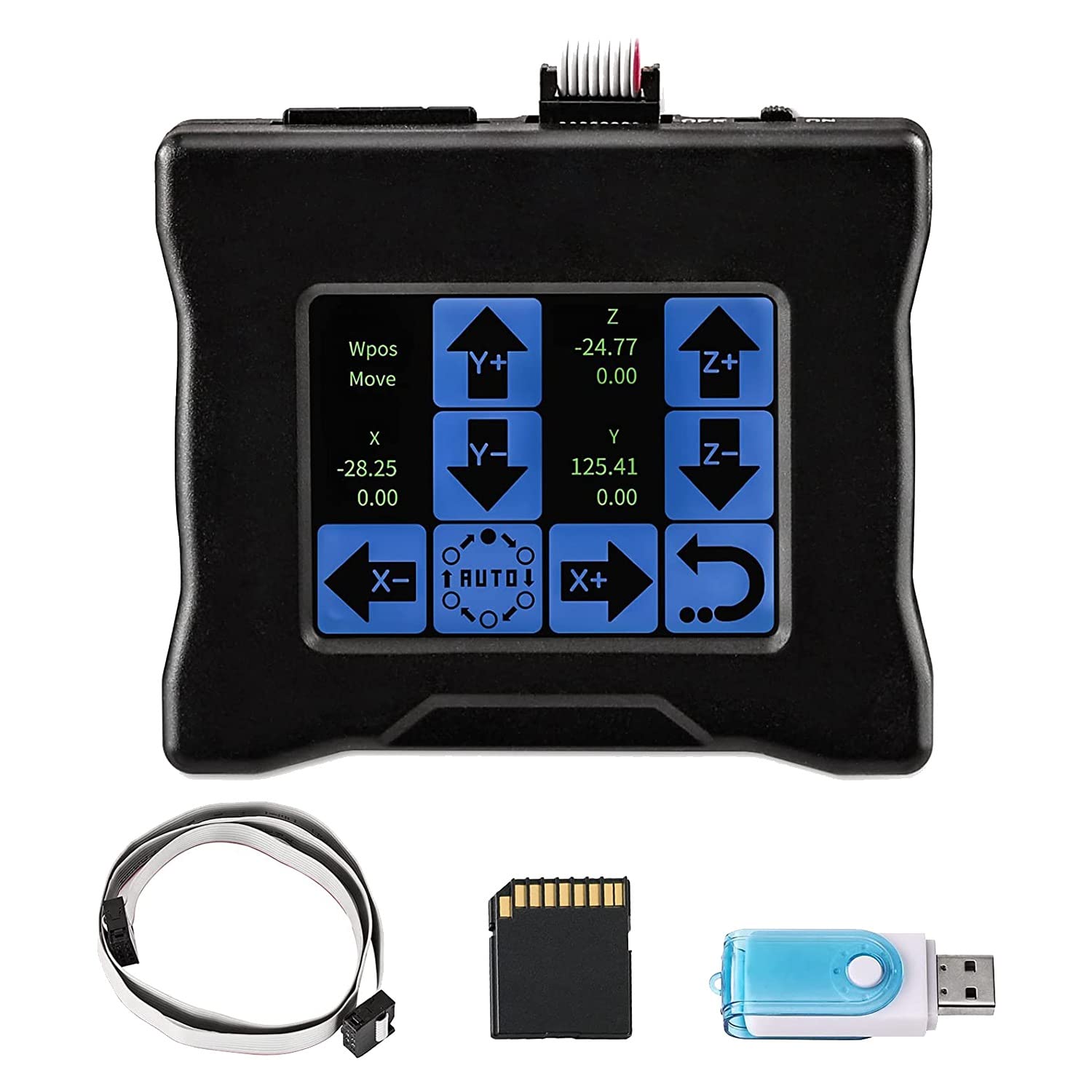 Plomevry CNC Offline Controller with Touchscreen for 3018/3020/4540 DIY CNC Router Series
